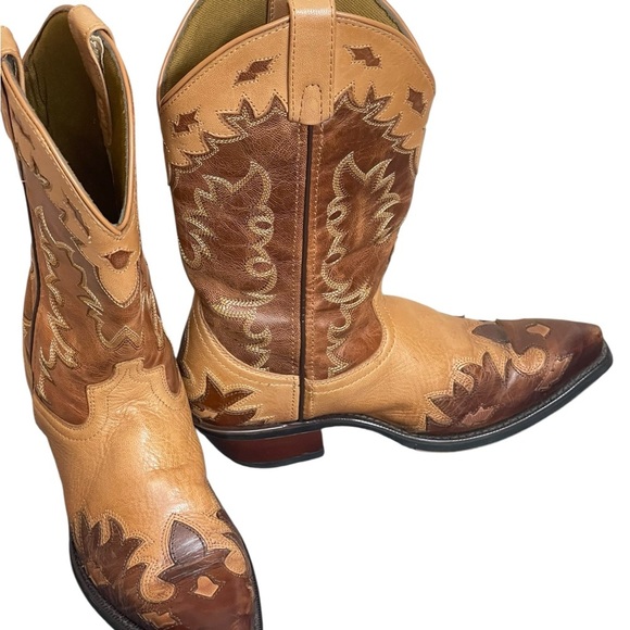 LAREDO
MEN'S NASH WESTERN BOOTS -
ANTIQUE BROWN size 7D - Picture 2 of 16